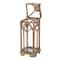 Glitzhome&#xAE; Farmhouse Natural Wooden Church Window Frame Lanterns, 2ct.